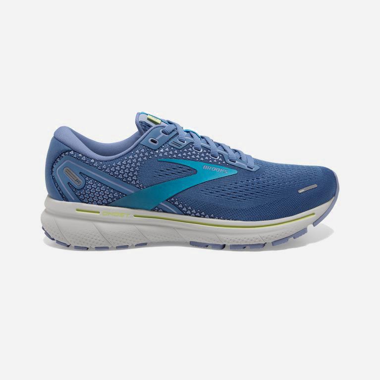 Brooks Ghost 14 Australia - Women's Cushioned Road Running Shoes - Blue/Ocean/Oyster (901562-QDN)